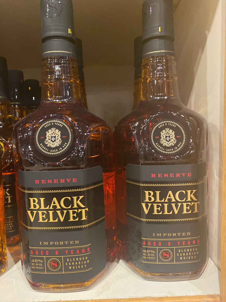 Black Velvet Reserve Canadian Whiskey, 1.75 L – O'Brien's Liquor & Wine